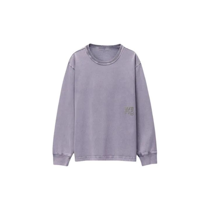 Alexander Wang Alexander Wang Long Sleeve Logo T-Shirt 0079 Size L / US 10 / IT 46 - 2 Thumbnail