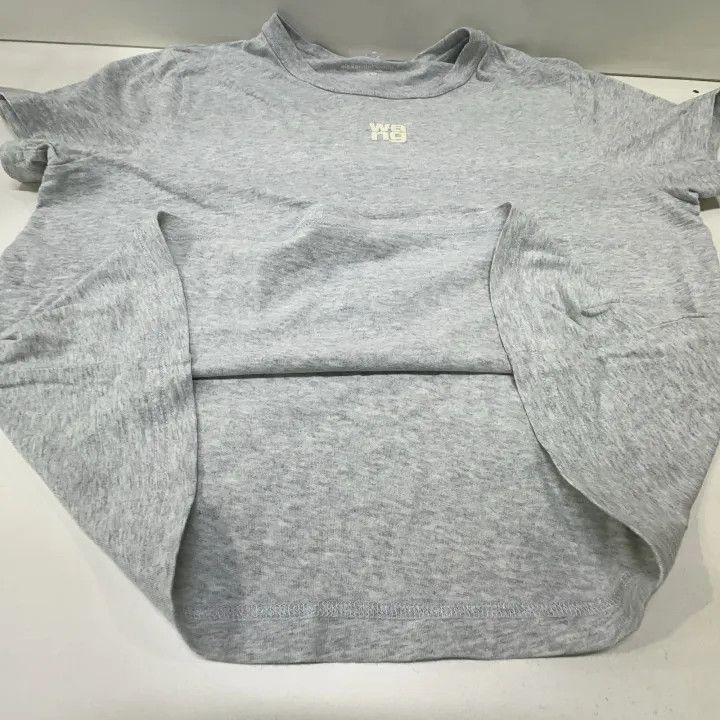 Alexander Wang Alexander Wang SS22 Logo Short Sleeve T-Shirt 0079 Size L / US 10 / IT 46 - 8 Thumbnail