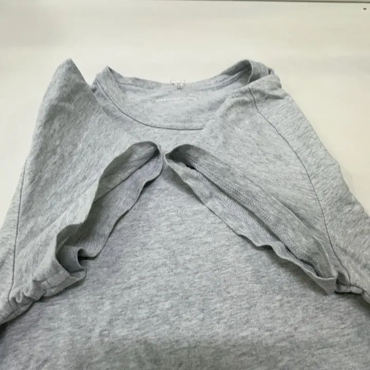 Alexander Wang Alexander Wang SS22 Logo Short Sleeve T-Shirt 0079 Size L / US 10 / IT 46 - 7 Thumbnail
