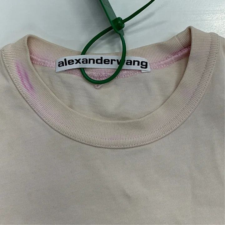 Alexander Wang Alexander Wang Pink Printed Short Sleeve T-Shirt 0079 Size XS / US 0-2 / IT 36-38 - 5 Thumbnail