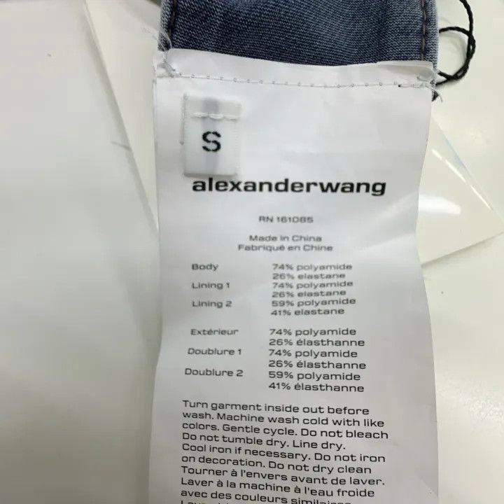 Alexander Wang Alexander Wang Button Design Denim Bra for Women 0079 Size S / US 4 / IT 40 - 3 Thumbnail