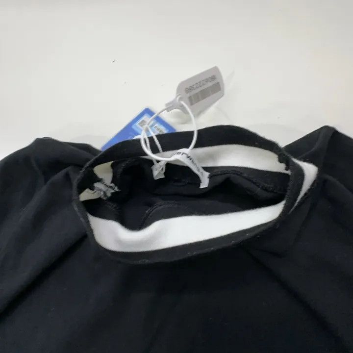 Alexander Wang Alexander Wang Black and White Knit T-Shirt 0079 Size S / US 4 / IT 40 - 7 Thumbnail
