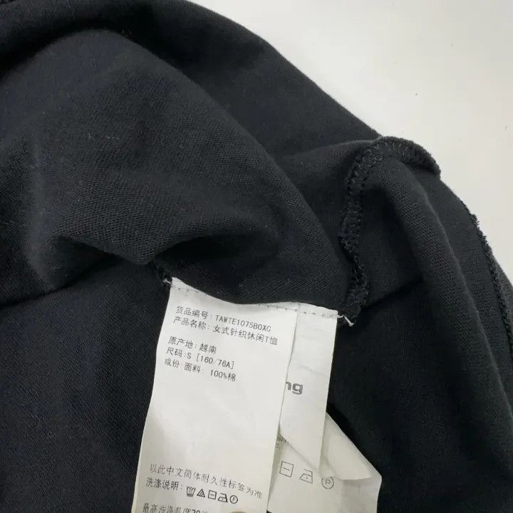 Alexander Wang Alexander Wang Black and White Knit T-Shirt 0079 Size S / US 4 / IT 40 - 4 Thumbnail