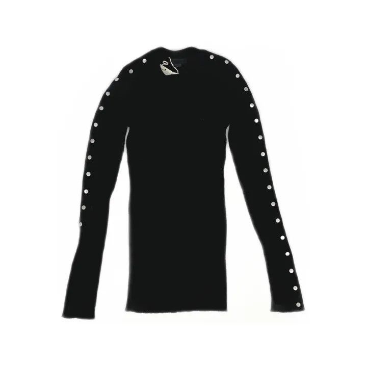 Alexander Wang Alexander Wang Long Sleeve Knit Top for Women 0079 Size S / US 4 / IT 40 - 2 Thumbnail