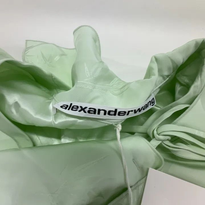 Alexander Wang Alexander Wang Green Short Sleeve Shirt 0079 Size XS / US 0-2 / IT 36-38 - 7 Thumbnail
