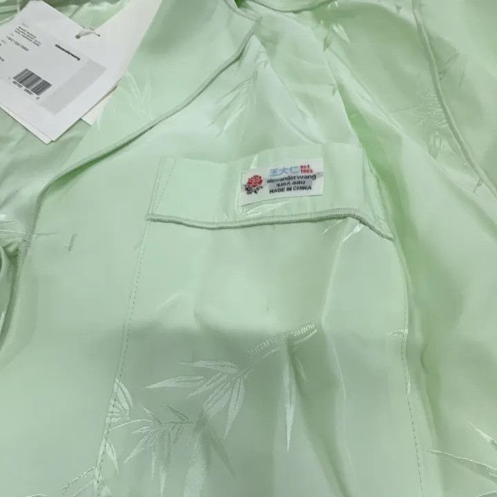 Alexander Wang Alexander Wang Green Short Sleeve Shirt 0079 Size XS / US 0-2 / IT 36-38 - 10 Thumbnail