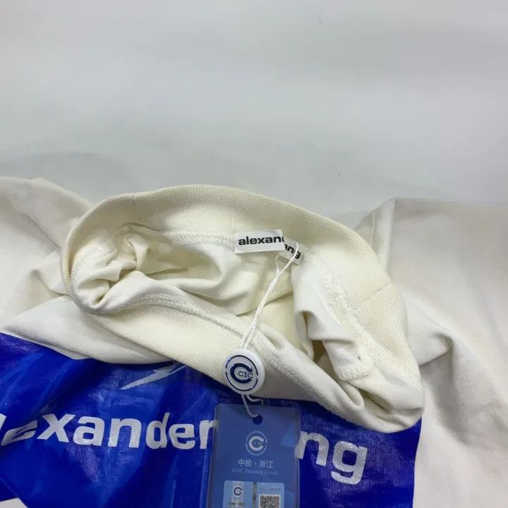 Alexander Wang Alexander Wang SS21 Logo Cropped T-Shirt 0079 Size XS / US 0-2 / IT 36-38 - 9 Thumbnail