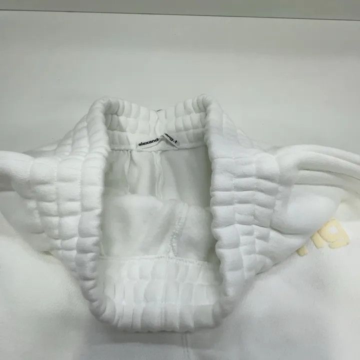 Alexander Wang Alexander Wang White Logo Print Sweatpants 0079 Size 24" / US 00 / IT 34 - 7 Thumbnail