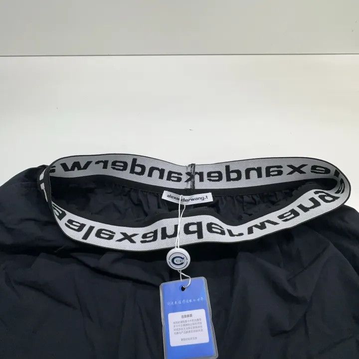 Alexander Wang Alexander Wang Black Elastic Waist Long Pants 0079 Size 22" - 7 Thumbnail