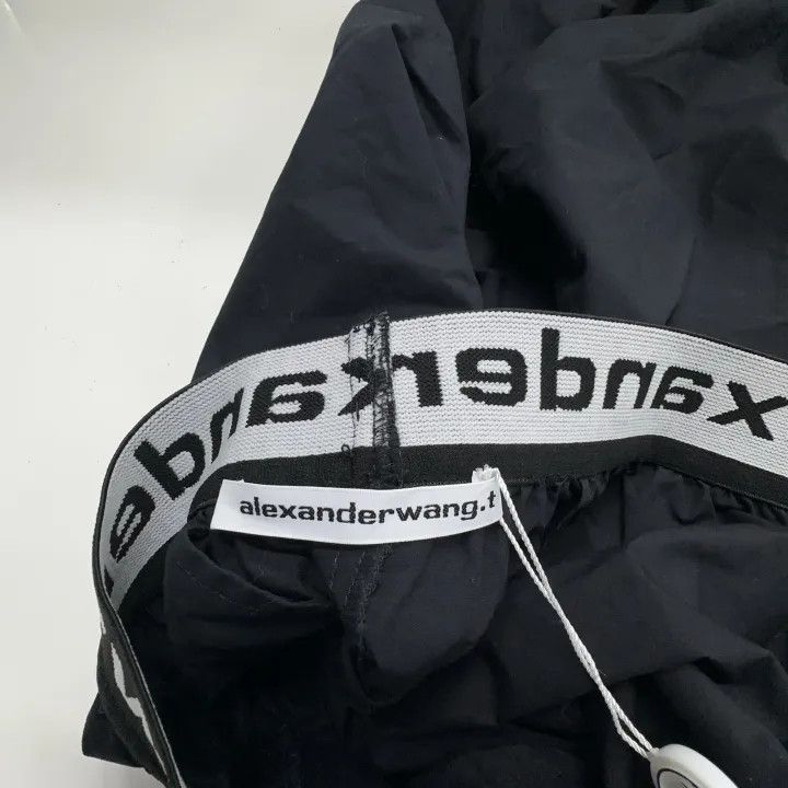 Alexander Wang Alexander Wang Black Elastic Waist Long Pants 0079 Size 22" - 6 Thumbnail