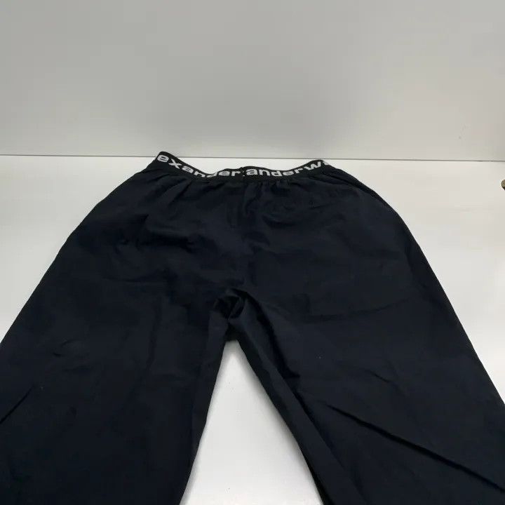 Alexander Wang Alexander Wang Black Elastic Waist Long Pants 0079 Size 22" - 10 Thumbnail
