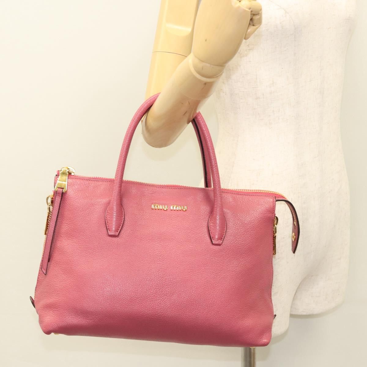 Miu Miu Miu Miu Madras handbag Size ONE SIZE - 18 Thumbnail