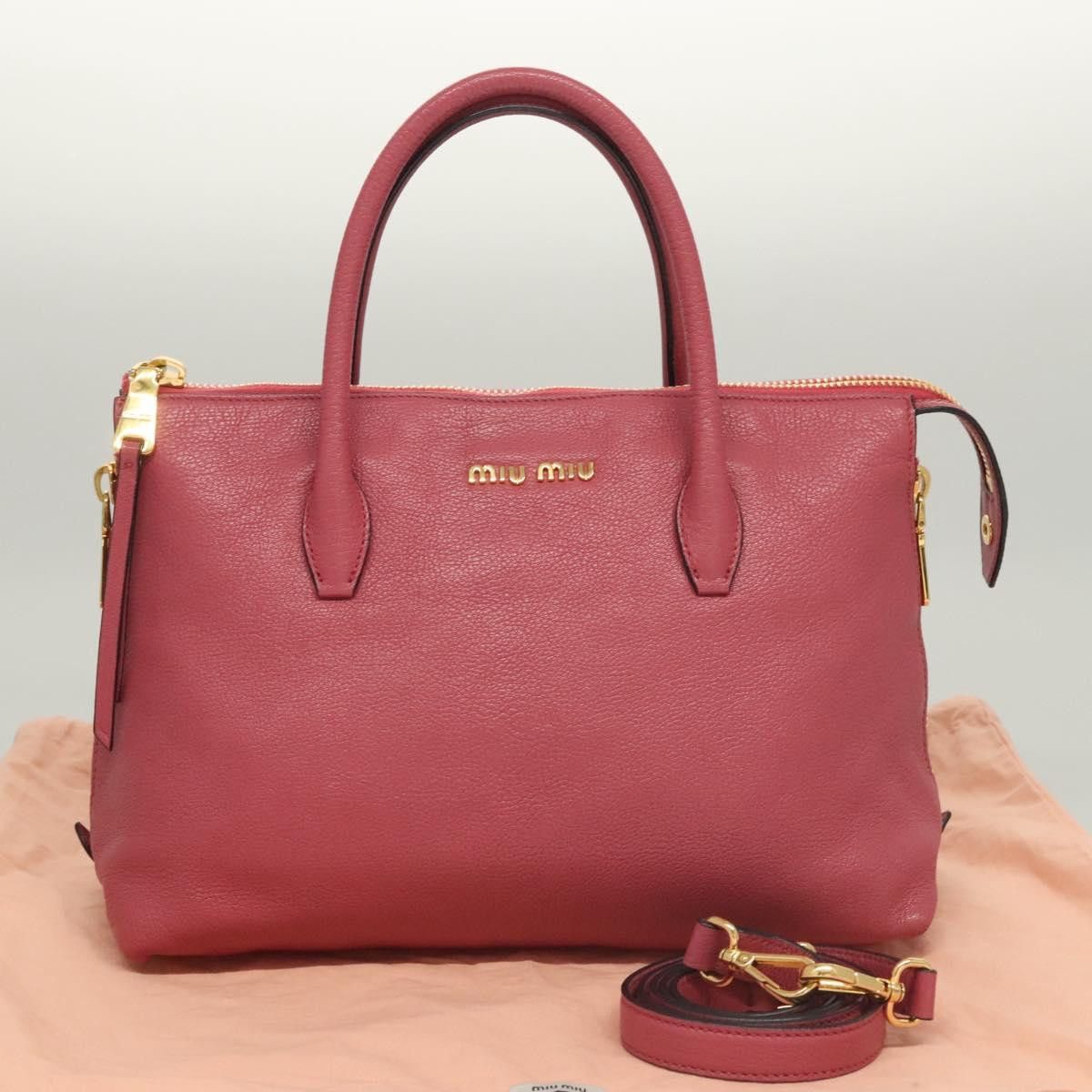 Miu Miu Miu Miu Madras handbag Size ONE SIZE - 16 Thumbnail