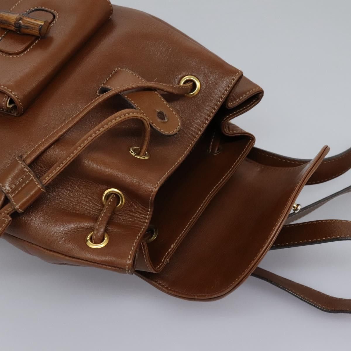 Gucci Gucci Bamboo backpack Size ONE SIZE - 13 Thumbnail