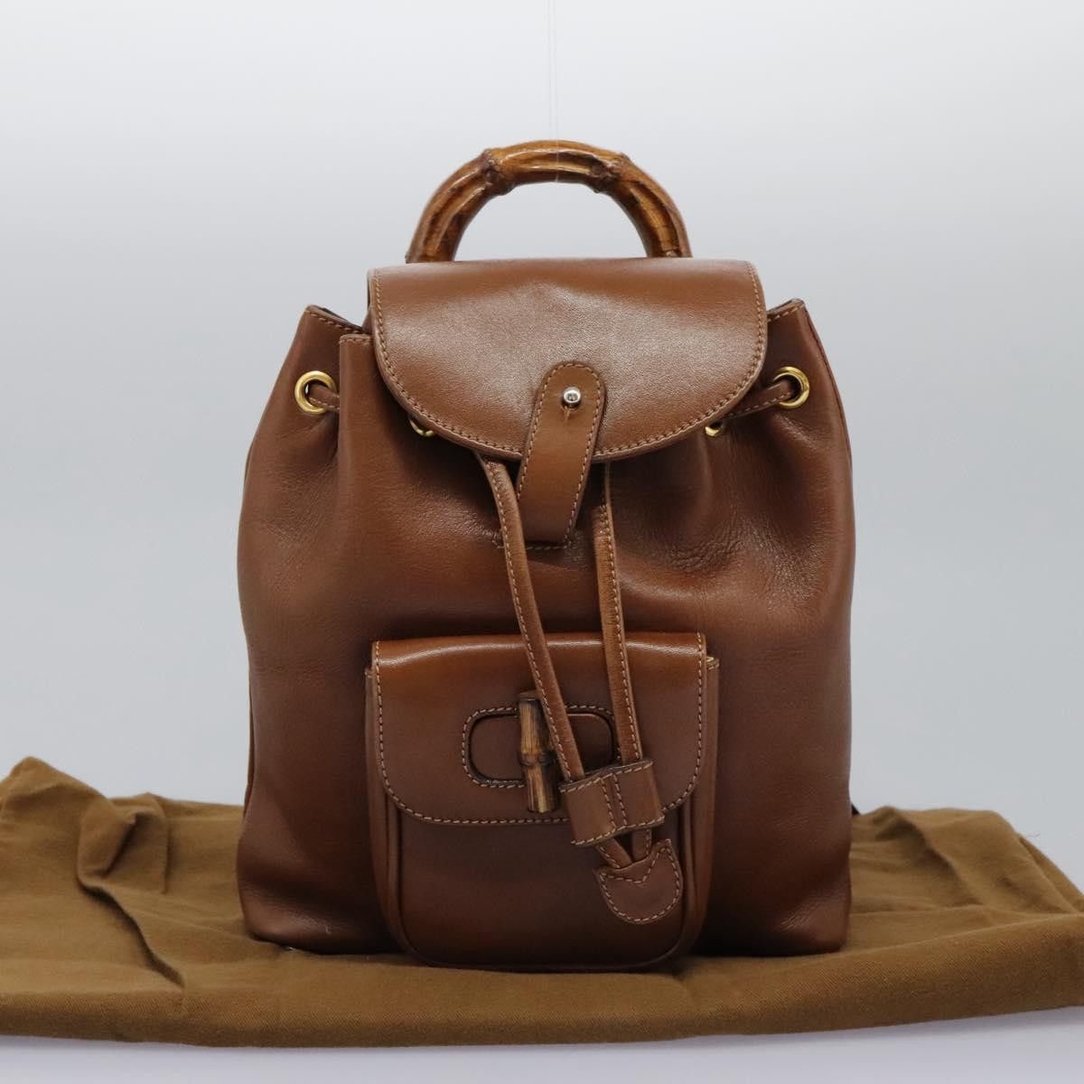 Gucci Gucci Bamboo backpack Size ONE SIZE - 18 Thumbnail