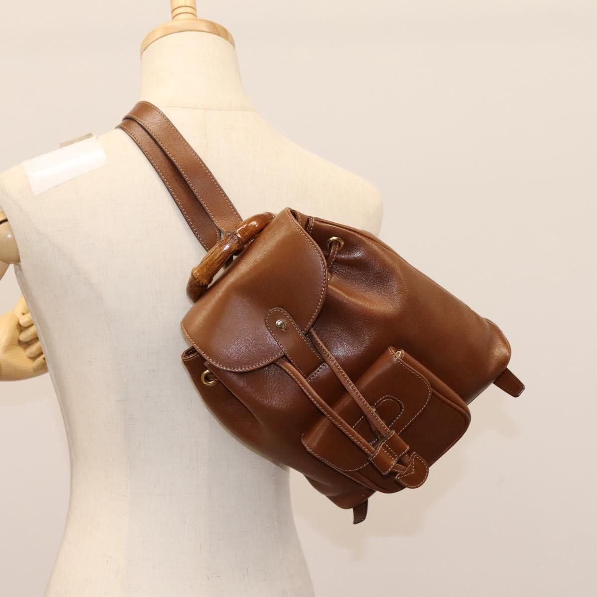 Gucci Gucci Bamboo backpack Size ONE SIZE - 19 Thumbnail