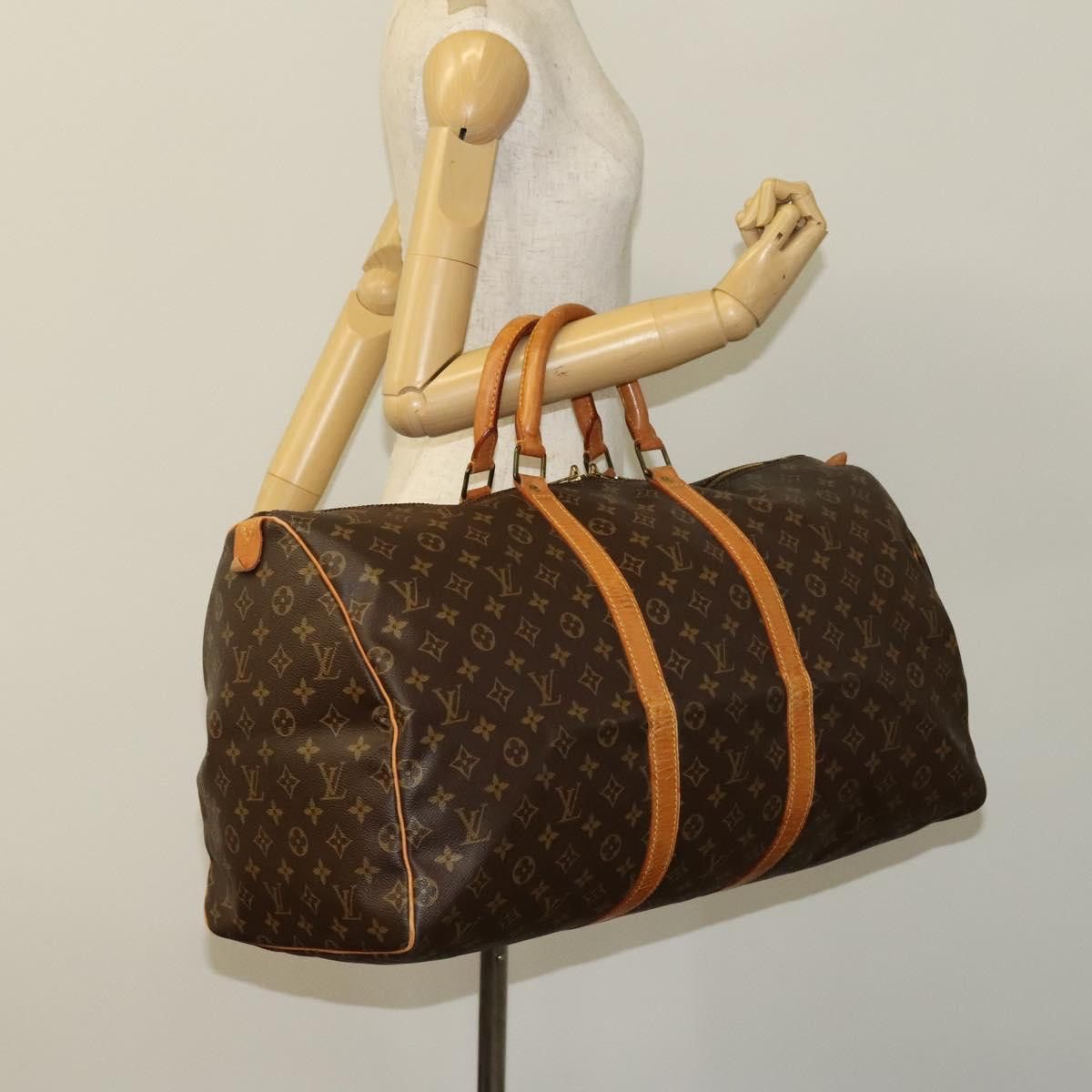 Louis Vuitton Louis Vuitton Keepall 55 travel Size ONE SIZE - 15 Thumbnail