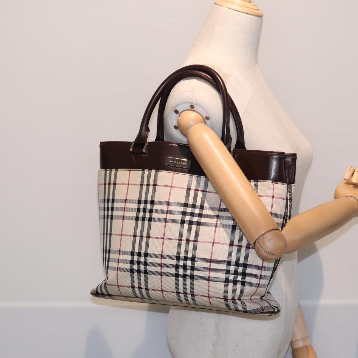 Burberry Burberry Nova Check handbag Size ONE SIZE - 9 Thumbnail