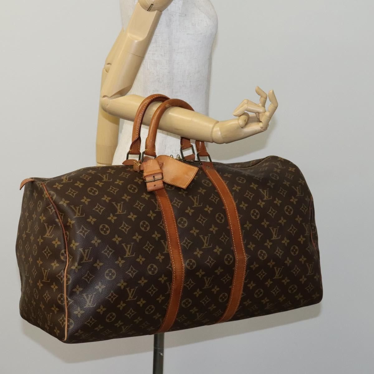 Louis Vuitton Louis Vuitton Keepall 55 travel Size ONE SIZE - 18 Thumbnail