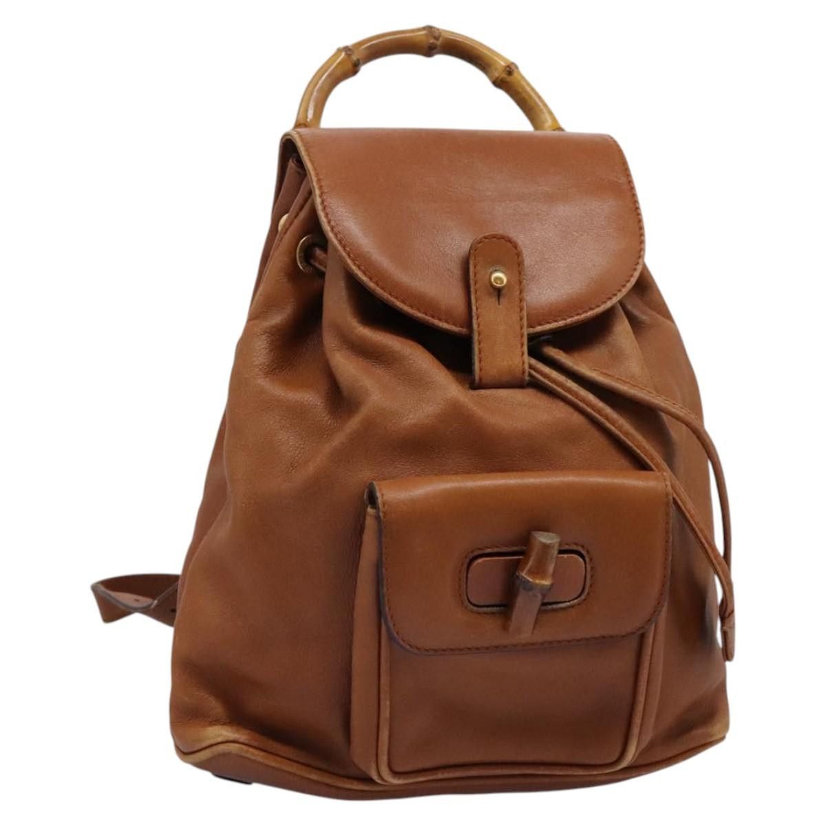 Gucci Gucci Bamboo backpack Size ONE SIZE - 24 Thumbnail