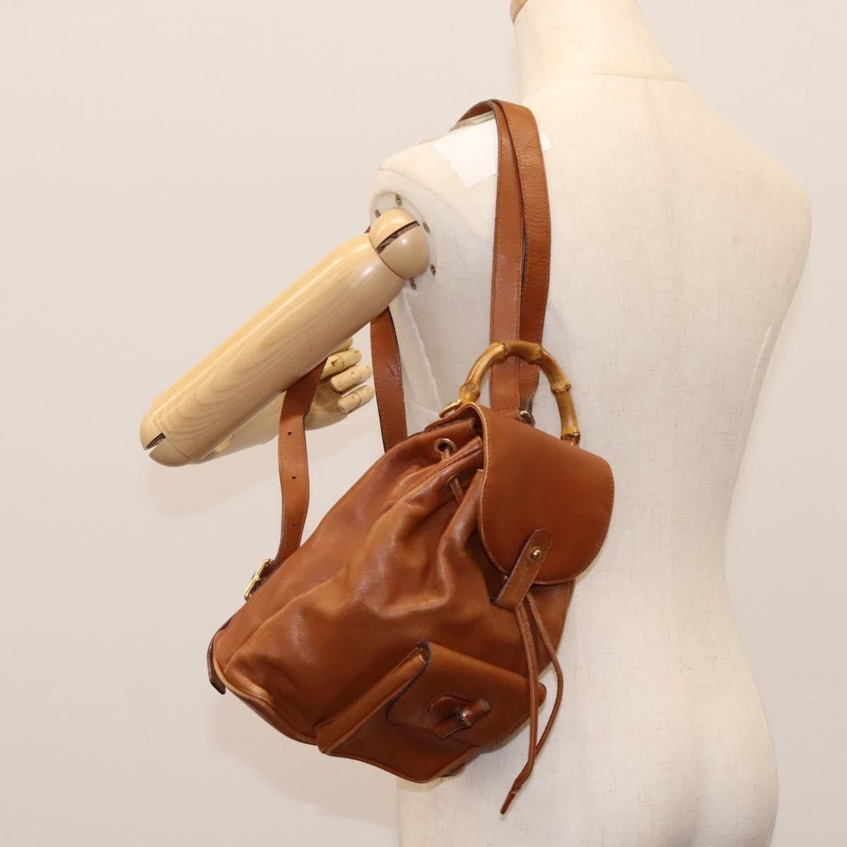 Gucci Gucci Bamboo backpack Size ONE SIZE - 19 Thumbnail