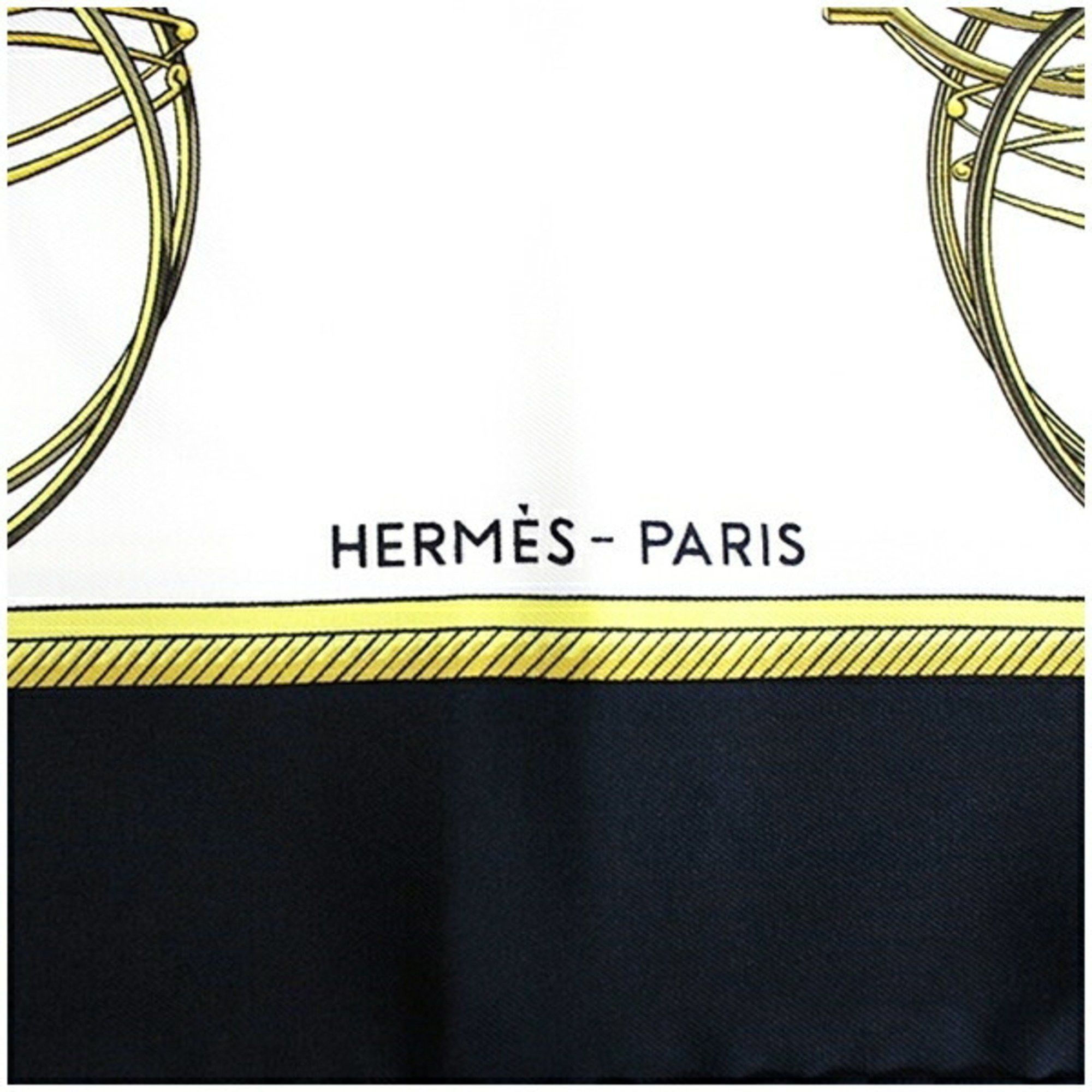 Hermes Hermes scarf muffler Carre 90 LES VOITURES A TRANSFORMATION folding covered carriage HERMES women's Size ONE SIZE - 5 Thumbnail