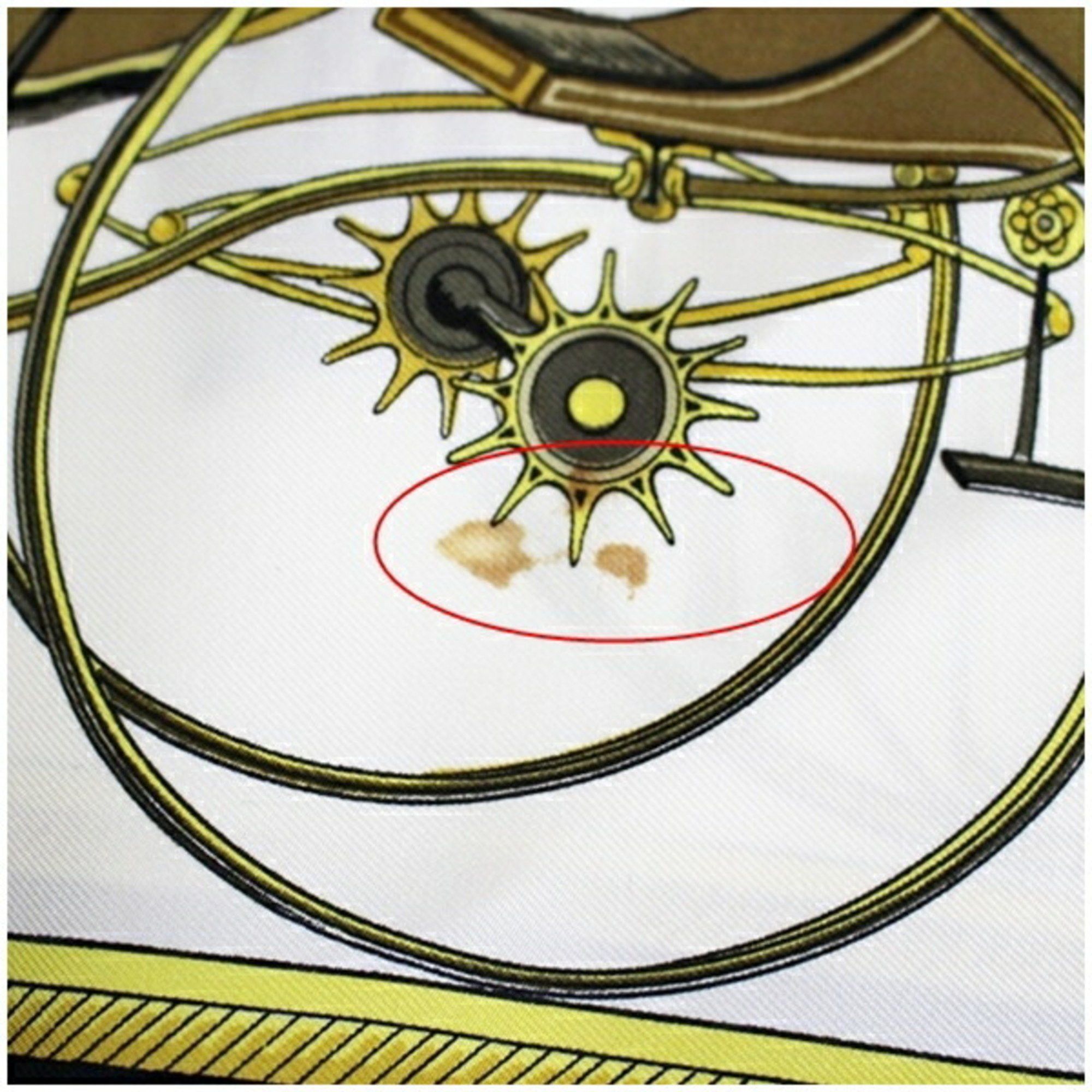 Hermes Hermes scarf muffler Carre 90 LES VOITURES A TRANSFORMATION folding covered carriage HERMES women's Size ONE SIZE - 6 Thumbnail