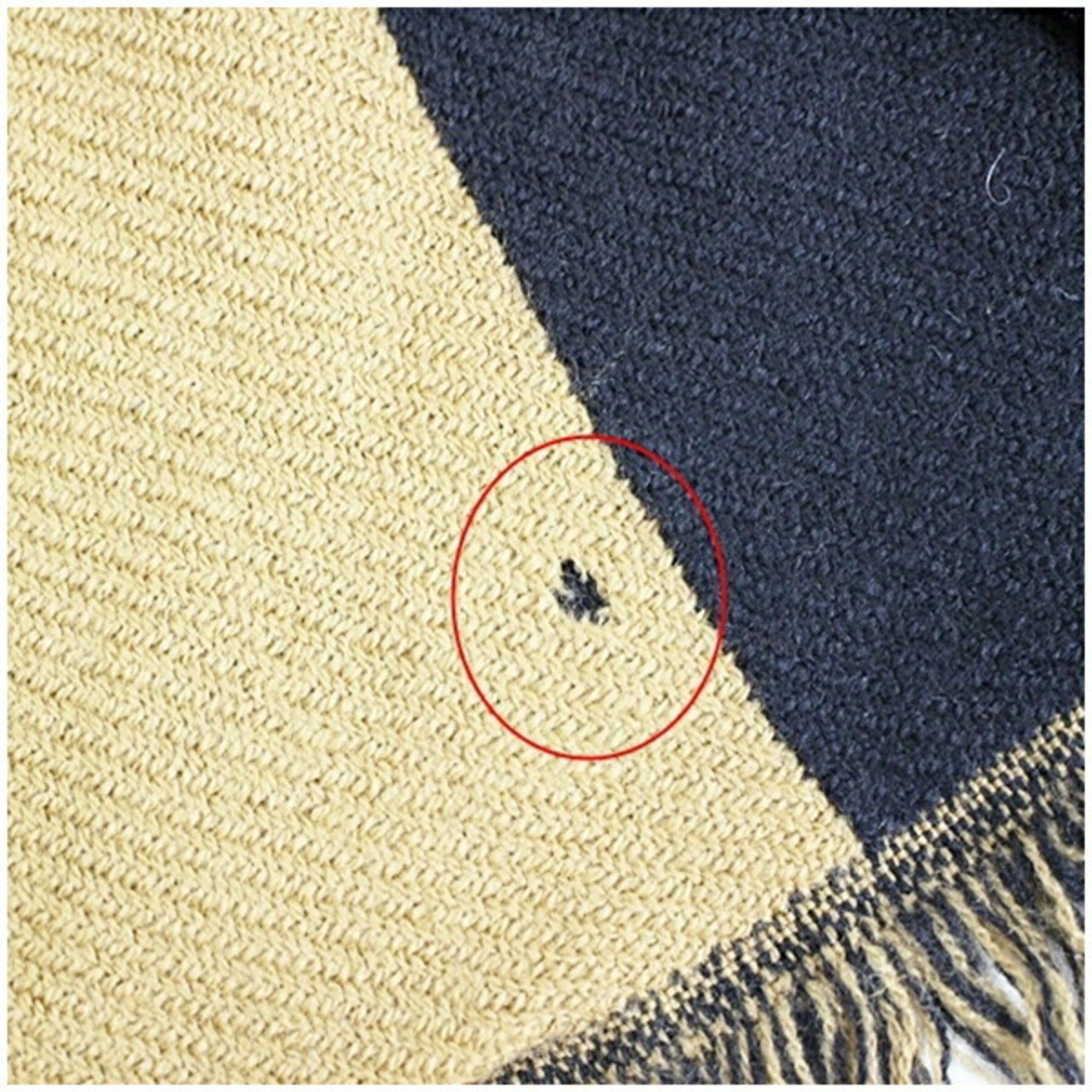 Gucci Gucci Wool Scarf Camel x Black 166 41 cm GUCCI Women's Size ONE SIZE - 5 Thumbnail