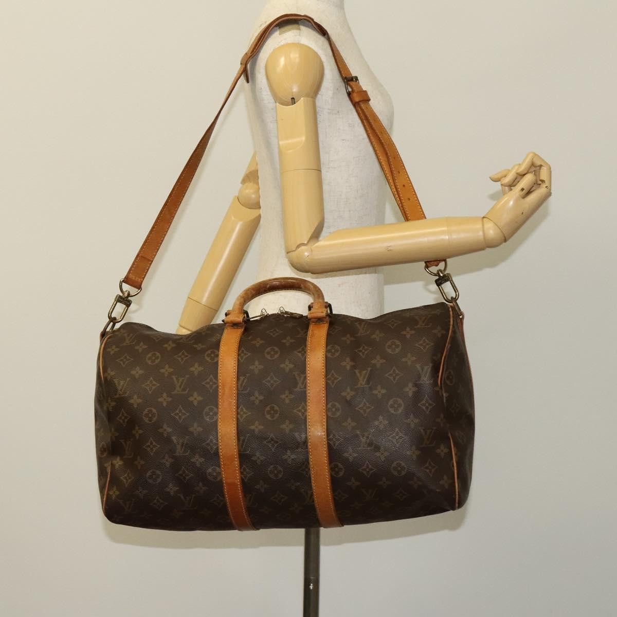 Louis Vuitton Louis Vuitton Keepall Bandouliere 45 travel Size ONE SIZE - 15 Thumbnail