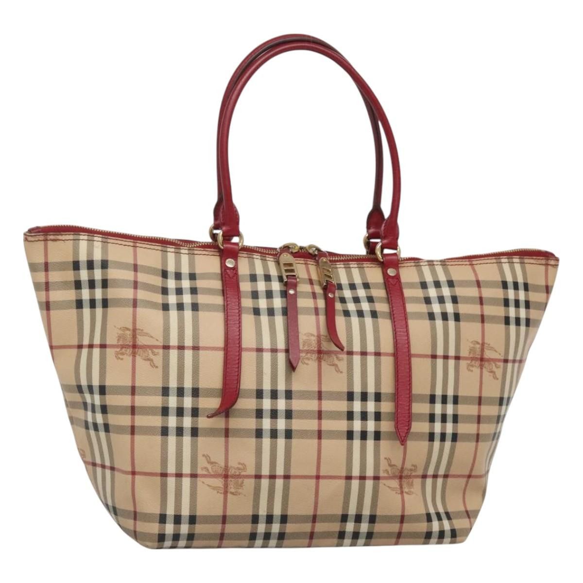 Burberry Burberry Haymarket tote Size ONE SIZE - 15 Thumbnail