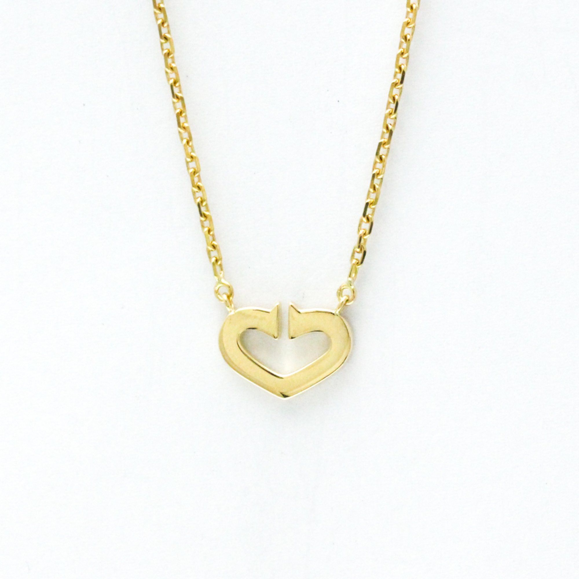 Cartier Cartier C heart necklace Size ONE SIZE - 9 Thumbnail