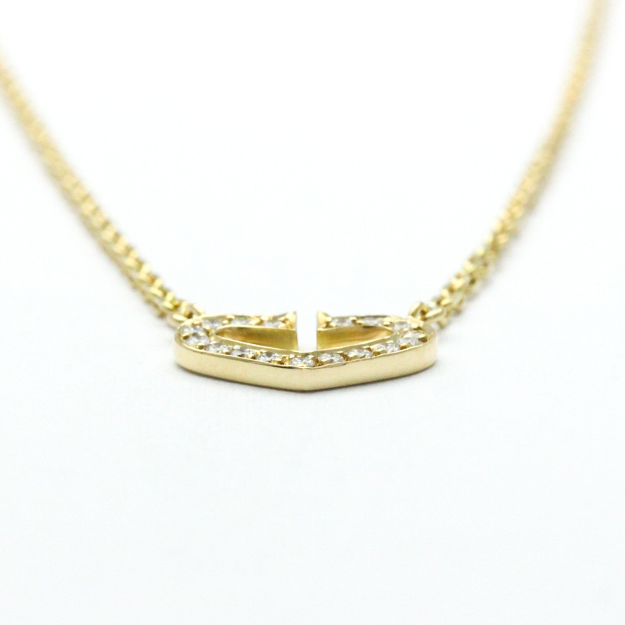 Cartier Cartier C heart necklace Size ONE SIZE - 4 Thumbnail
