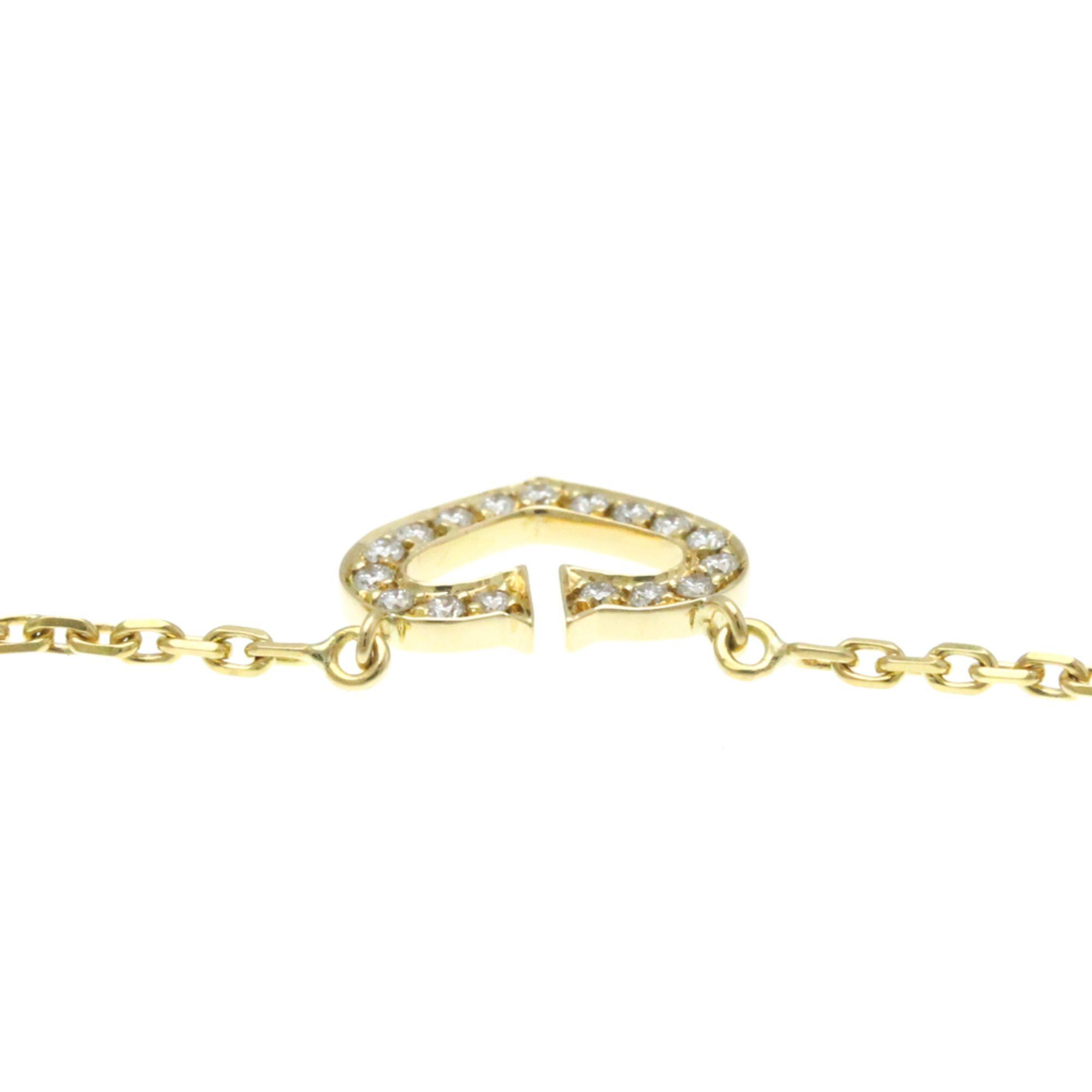 Cartier Cartier C heart necklace Size ONE SIZE - 3 Thumbnail