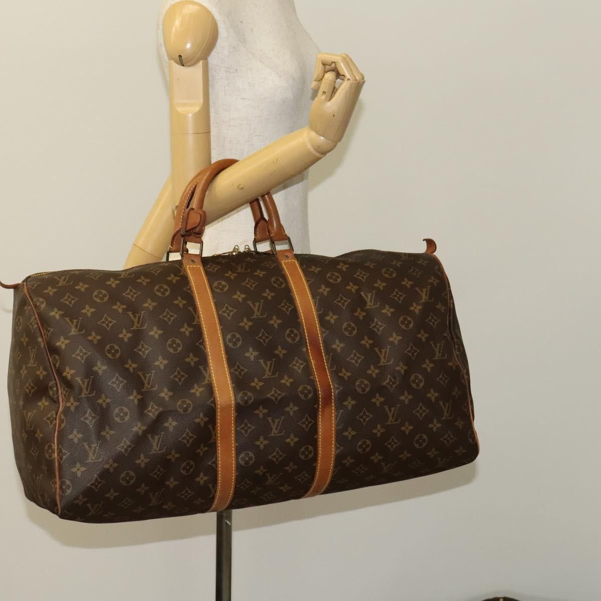 Louis Vuitton Louis Vuitton Keepall 55 travel Size ONE SIZE - 15 Thumbnail