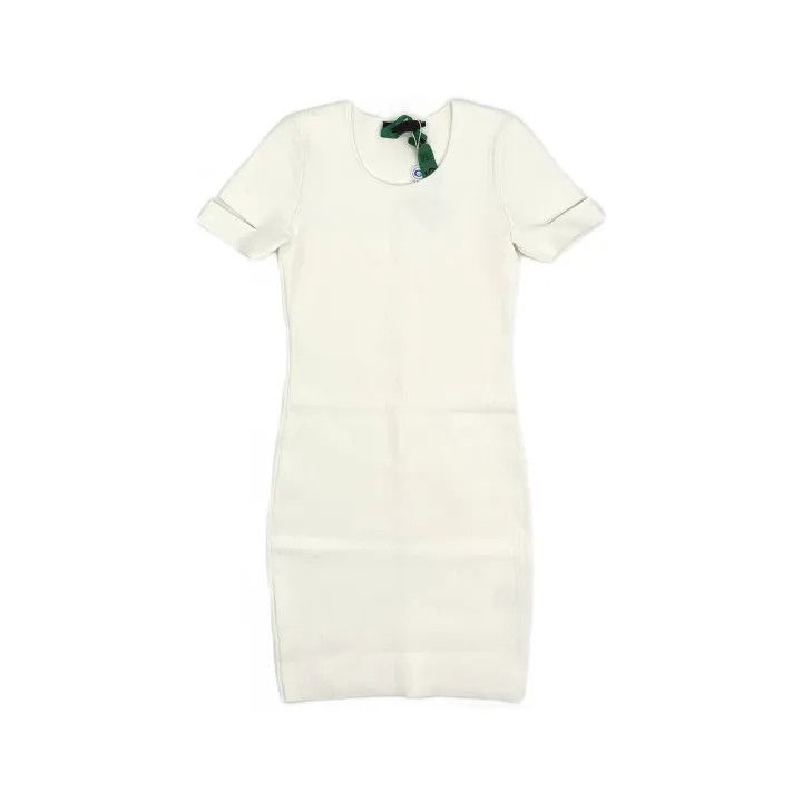 Alexander Wang Alexander Wang White Short Sleeve Dress 0079 Size M / US 6-8 / IT 42-44 - 2 Thumbnail
