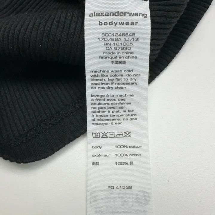 Alexander Wang Alexander Wang Minimalist Short Sleeve Dress 0079 Size L / US 10 / IT 46 - 3 Thumbnail