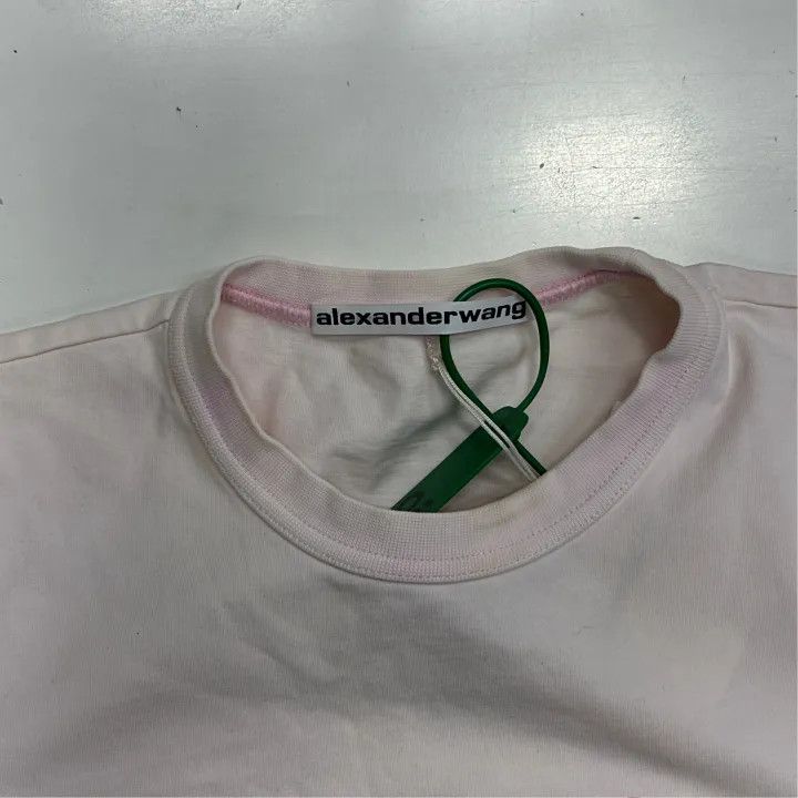 Alexander Wang Alexander Wang Pink Graphic Short-Sleeve T-Shirt 0079 Size M / US 6-8 / IT 42-44 - 5 Thumbnail