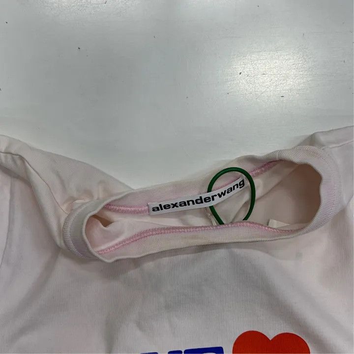 Alexander Wang Alexander Wang Pink Graphic Short-Sleeve T-Shirt 0079 Size M / US 6-8 / IT 42-44 - 6 Thumbnail