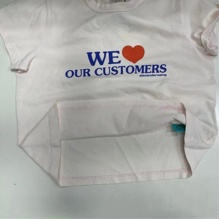 Alexander Wang Alexander Wang Pink Graphic Short-Sleeve T-Shirt 0079 Size M / US 6-8 / IT 42-44 - 8 Thumbnail