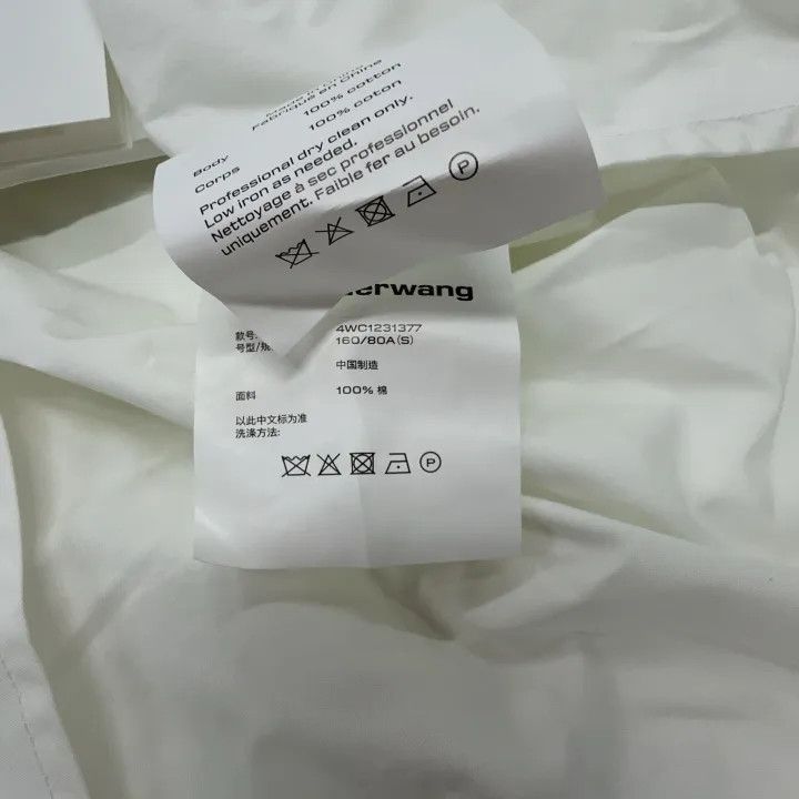 Alexander Wang Alexander Wang White Long Sleeve Shirt 0079 Size S / US 4 / IT 40 - 7 Thumbnail
