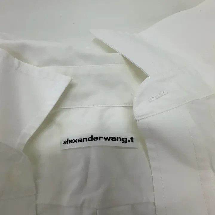 Alexander Wang Alexander Wang White Long Sleeve Shirt 0079 Size S / US 4 / IT 40 - 5 Thumbnail