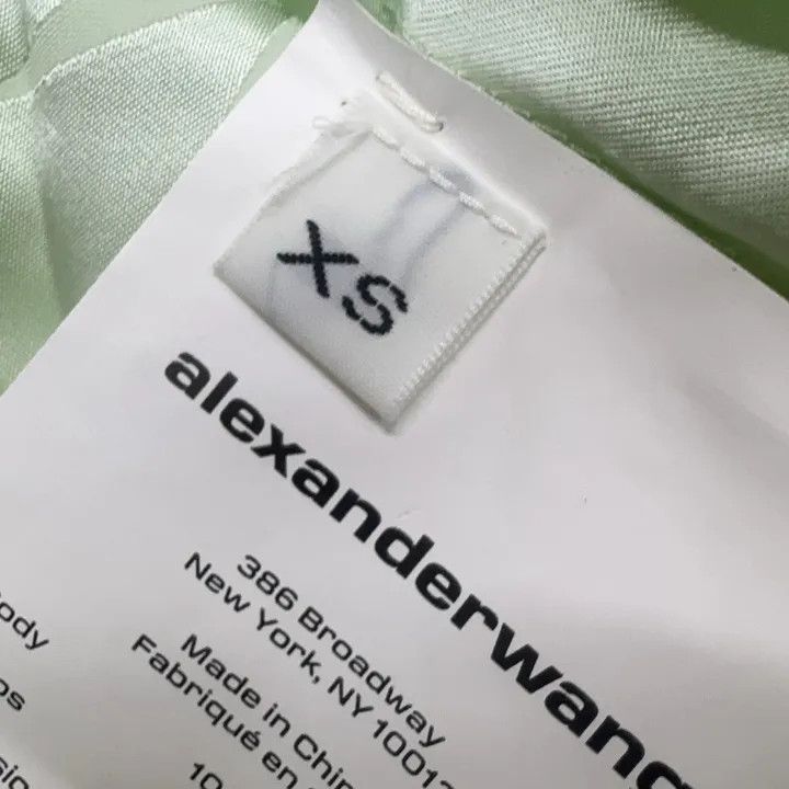 Alexander Wang Alexander Wang Green Short Sleeve Shirt 0079 Size XS / US 0-2 / IT 36-38 - 5 Thumbnail