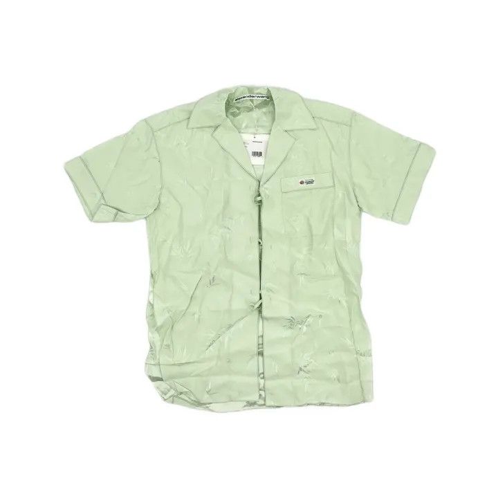 Alexander Wang Alexander Wang Green Short Sleeve Shirt 0079 Size XS / US 0-2 / IT 36-38 - 2 Thumbnail