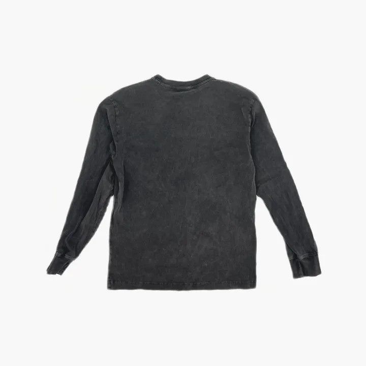 Alexander Wang Alexander Wang Gray Cotton Logo Long Sleeve T-Shirt 0079 Size XS / US 0-2 / IT 36-38 - 3 Thumbnail