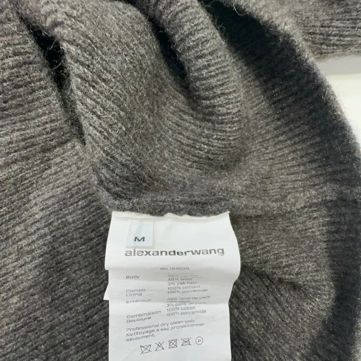 Alexander Wang Alexander Wang Brown Ribbed Pullover Sweater 0079 Size M / US 6-8 / IT 42-44 - 5 Thumbnail