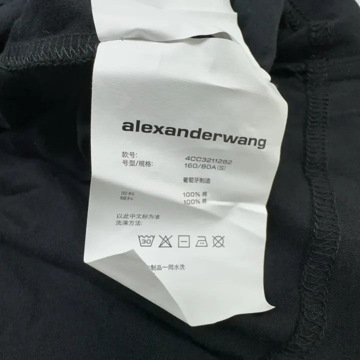Alexander Wang Alexander Wang SS22 Black Short Sleeve T-Shirt 0079 Size S / US 4 / IT 40 - 2 Thumbnail