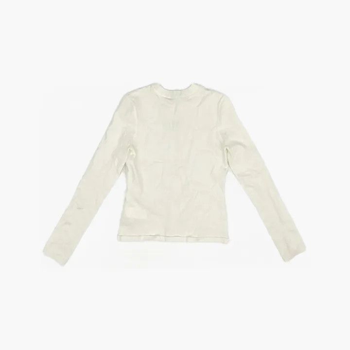 Alexander Wang Alexander Wang Logo Fitted Knit T-Shirt 0079 Size M / US 6-8 / IT 42-44 - 3 Thumbnail
