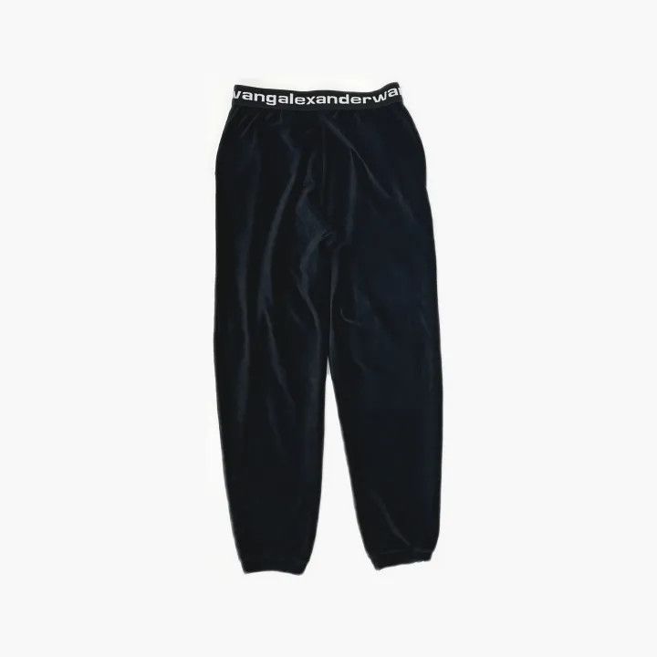 Alexander Wang Alexander Wang Black Corduroy Casual Pants for Women 0079 Size 22" - 3 Thumbnail
