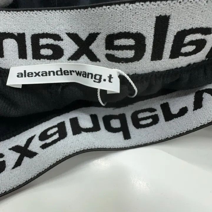 Alexander Wang Alexander Wang Black Corduroy Casual Pants for Women 0079 Size 22" - 4 Thumbnail