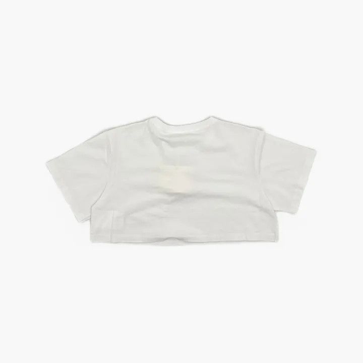 Alexander Wang Alexander Wang White Crop Tee for Women 0079 Size S / US 4 / IT 40 - 3 Thumbnail
